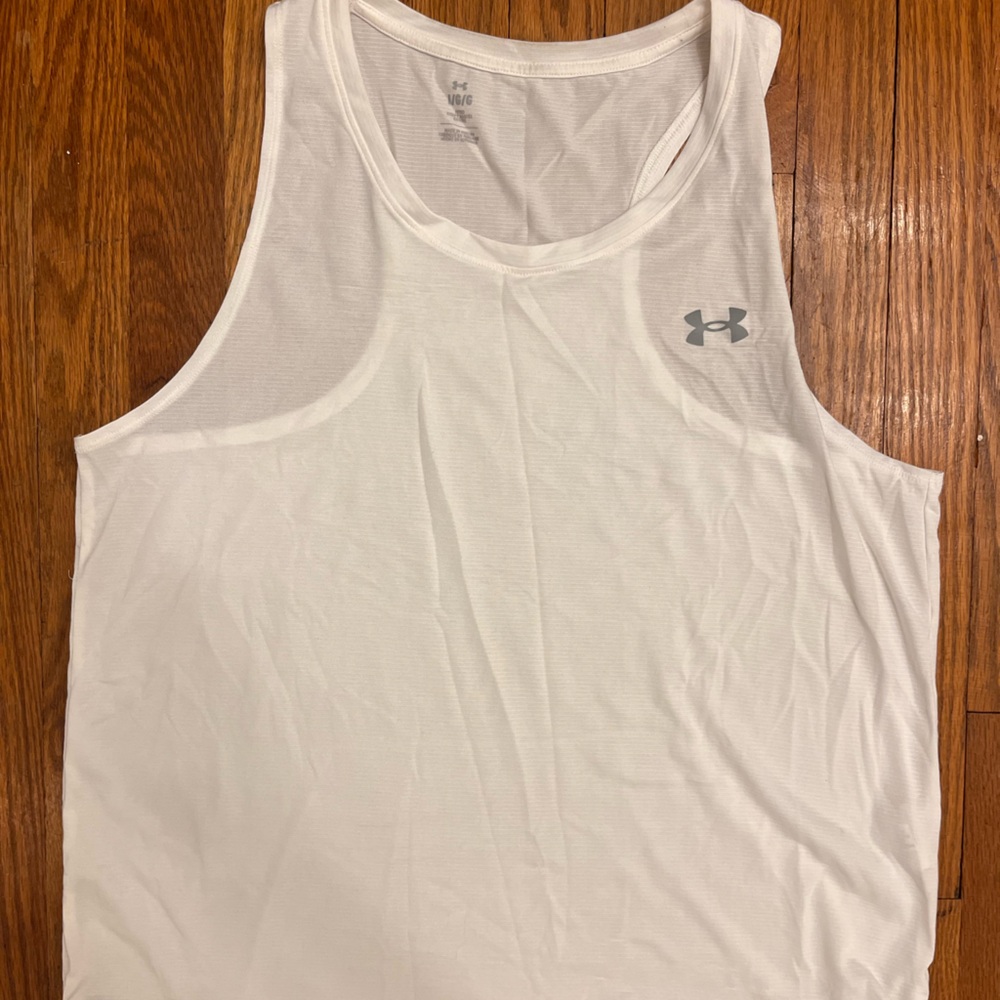 Under Armour Light Gray Athletic Tank